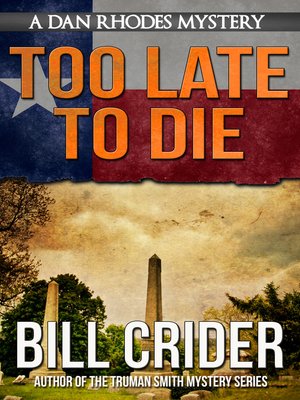 cover image of Too Late to Die